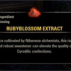 Food & Potions | Rubyblossom Extract