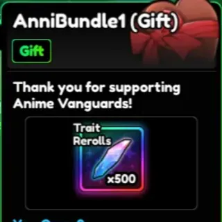 Anniversary Bundle 1 - Anime Vanguards (AV)