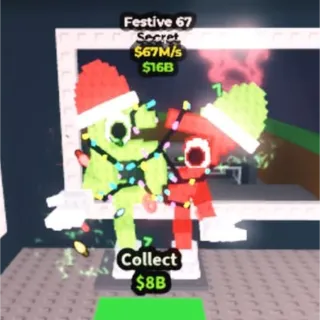 Festive 67 - LIMITED Cheapest Steal a Brainrot