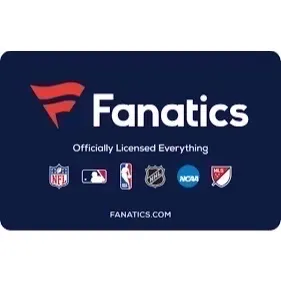$500.00 USD Fanatics gift cards