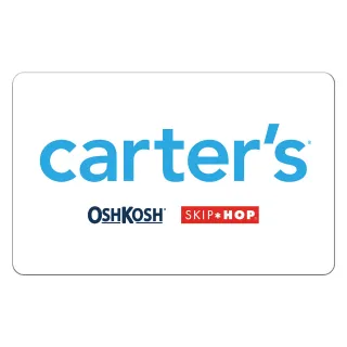 $50.00 USD Carter's Gift Card