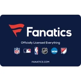 $500.00 USD Fanatics gift cards