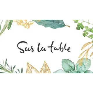 $50.00 USD Sur La Table Gift Card
