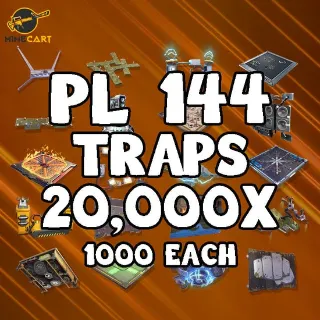 144 Traps | 20,000x