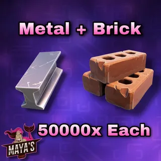 50K Metal + 50K Brick