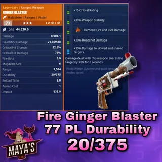 Fire Ginger Blaster