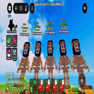 233.6T/s Bacon Hotspot | Bundle 5pcs | Kick a Lucky Block | KALB