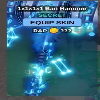 1x1x1 BanHammer Fish it