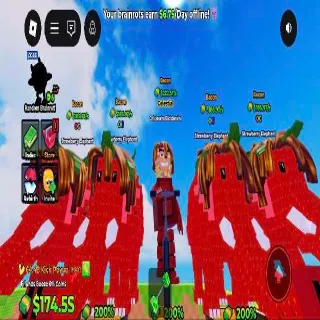 222.5T/s & 186.9T/s Bacon Chicleteira and Bacon Elephant | Bundle of 5pcs | Max Brainrot | Kick a Lucky Block | KALB