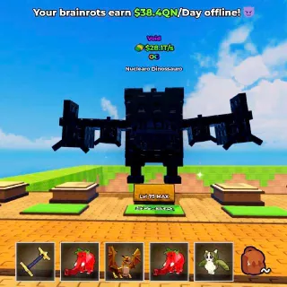 28.1T/S Max Brainrot | Kick a Lucky Block |