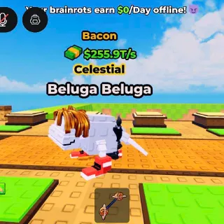 255.9T/s Bacon Beluga Beluga | Kick a Lucky Block | KALB