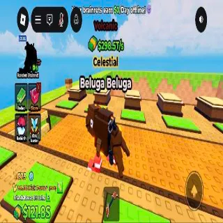 298.5T/S Volcanic Beluga Beluga | Kick a Lucky Block | KALB