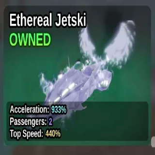 Fish it Ethereal Jetski