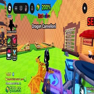 Exclusive Dragon Cannelloni 200% | Kick a Lucky Block | KALB