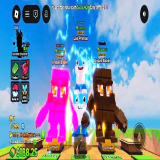 Rainbow Anpali Babel | Volcanic Anpali Babel | Electrified Los Primos | Bundle of 3 | Kick a Lucky Block | KALB