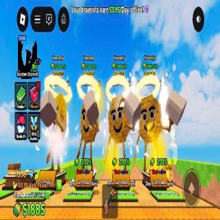 288.4T/s Heavenly Krupuk Pagi Pagi | Bundle 4pcs | Kick a Lucky Block | KALB