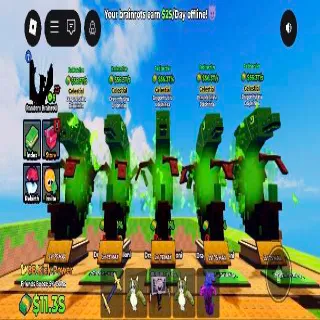 56.3T/s Bundle 5pcs | Max Brainrot | Kick a Lucky Block |