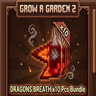 10pcs Dragons Breath Seed | Grow a Garden 2 | GAG 2