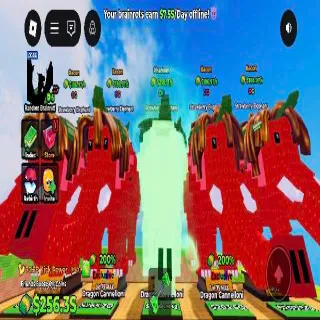 218.1t/s Phantom Elephant, 186.9t/s Bacon Elephant | Bundle 5pcs | Kick a Lucky Block | KALB