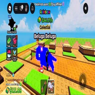 341.2T/s Rainbow Beluga Beluga | Kick a Lucky Block | KALB
