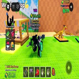 70.4T/S Void Celestial | Max Brainrot | Kick a Lucky Block |