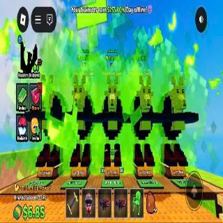 14.8T/S Bundle 5pcs Max OG Brainrot | Kick a Lucky Block |