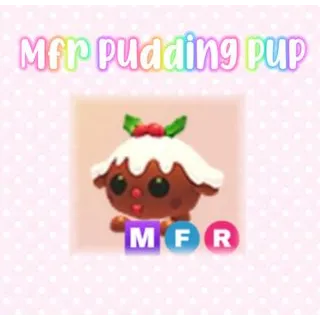 Christmas Pudding Pup MFR