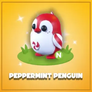 Neon Peppermint Penguin