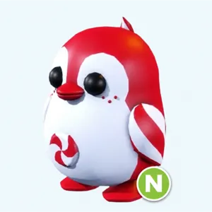 Neon Peppermint Penguin