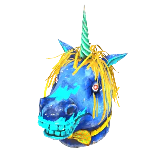 Faschnat Glowing Unicorn Mask