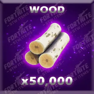 50,000 x Wood