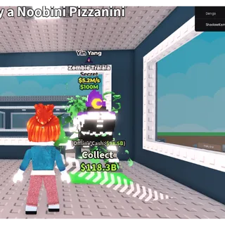 Zombie Tralala ( Yin Yang + Witch Hat Trait ) 5.2M/s | Secret