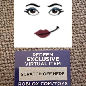 Rare Roblox Toy Code Pop Queen Superstar Spectacular Face