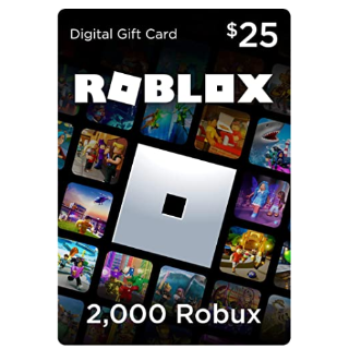 Buy Roblox Card 25 USD - 2000 Robux CD Key