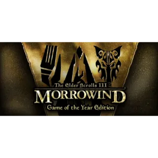 The Elder Scrolls III: Morrowind GOTY Edition