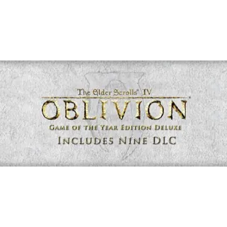 The Elder Scrolls IV: Oblivion GOTY Edition Deluxe