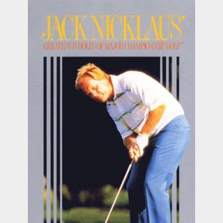 Jack Nicklaus' Greatest 18 Holes of Major Championship Golf Nintento NES Vintage Game in good working condition.