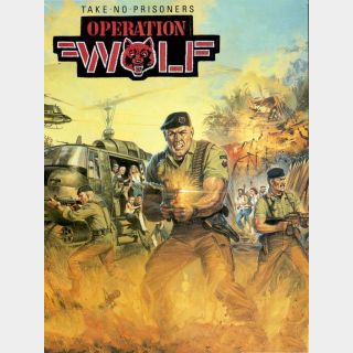 Nintendo NES Vintage game Operation Wolf, In good working condition.