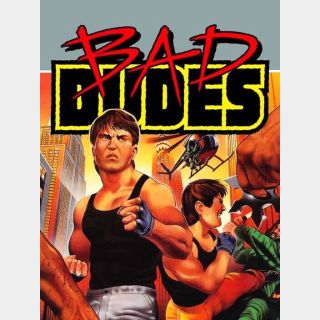 Bad Dudes NES Nintendo Vintage Video Game In Good Working Condition.