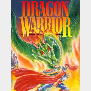Dragon Warrior NES Nintendo Vintage Video Game in Good Working Condition