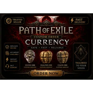 PoE 2 - Custom Order ( Any Currency)