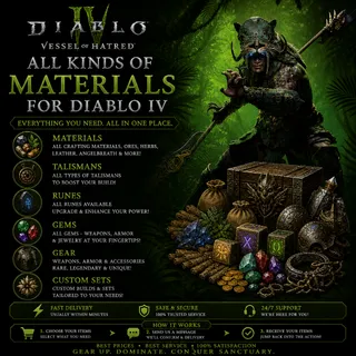 Diablo IV S13 - Custom Order Anything 