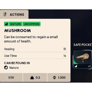 Mushrooms x10 - Arc Raiders