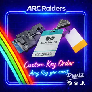 ARC Raiders - Custom Key Card Order (Message me!)