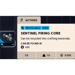 Sentinel Firing Core - Arc Raiders