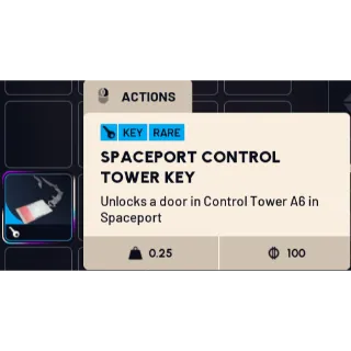 Spaceport Control Tower Key Card - ARC Raiders