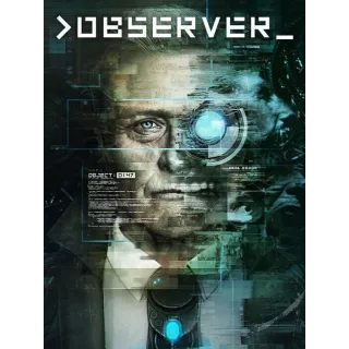 Observer_ Original Copy *No Longer Available in store* now Observer: System Redux