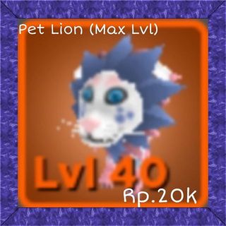 Pet Lvl 40 Lion World Zero In Game Items Gameflip - roblox world zero pets