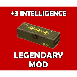 Intelligence Legendary Mod