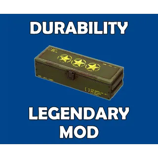 Durability Legendary Mod